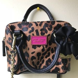 Betsey Johnson Cheetah Mini Bag
